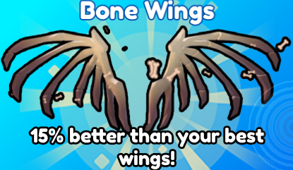 Climb and Jump Tower Shop Bone Wings
