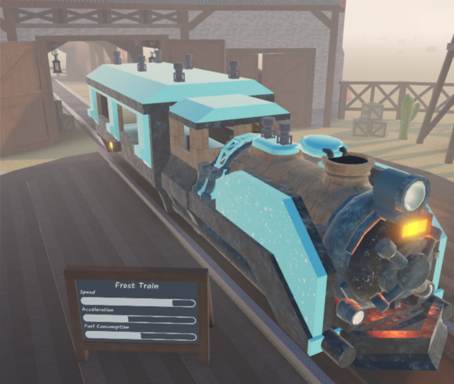 Dead Rails Shop Frost Train