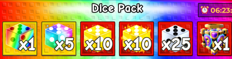 Escape Tsunami For Brainrots Shop Dice Pack