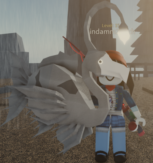 Fisch Albino Flamangler