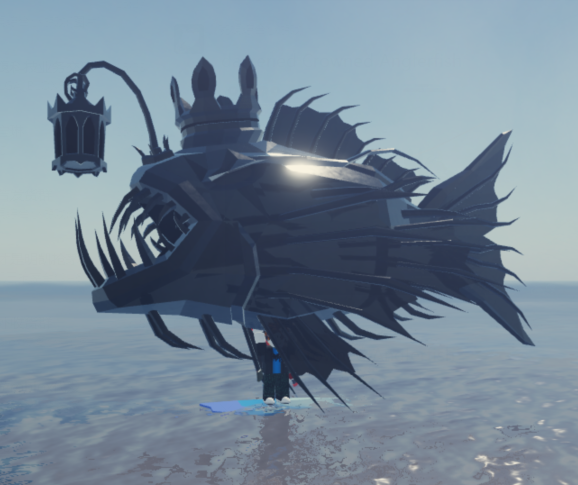 Fisch Darkened Crowned Anglerfish