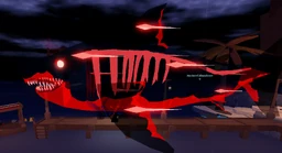 Fisch Sparkling Shiny Phantom Megalodon