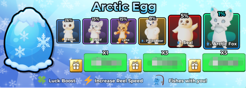 Fish It Shop 1 Arctic Egg
