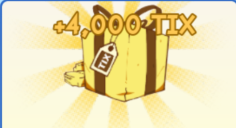 Forsaken Items +4000 Tix