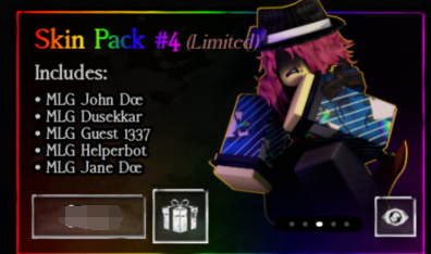 Forsaken Items Skin Pack #4