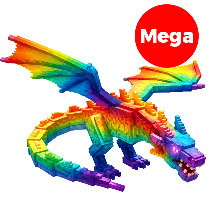 Grow a Garden 2 Shop Rainbow Mega Black Dragon