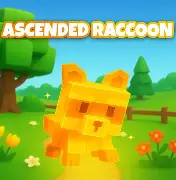 Grow a Garden Items Ascended Raccoon (HUGE) (38-40KG Age 100)