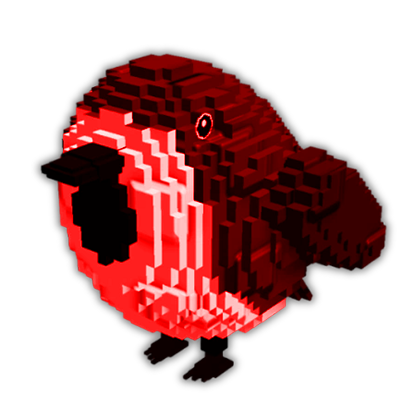 Grow a Garden Items Nightmare Birb (HUGE) (60-62KG Age 100)