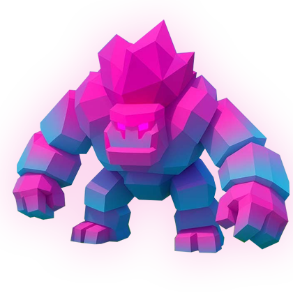 Grow a Garden Items Nightmare Ice Golem (HUGE) (60-62KG Age 100)