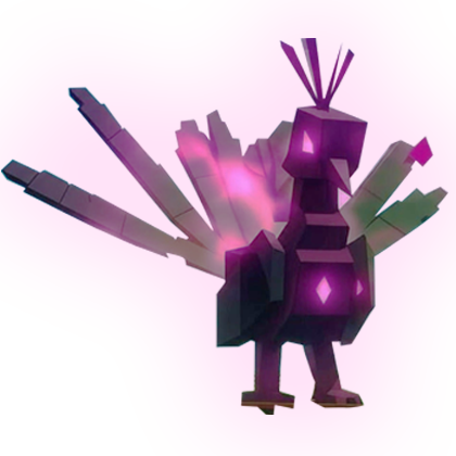 Grow a Garden Items Nightmare Peacock (HUGE) (47~50KG Age 100)