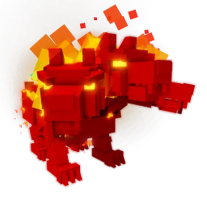 Grow a Garden Items Nightmare Rainbow Cerberus (HUGE) (38-40KG Age 100)