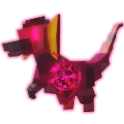 Grow a Garden Items Nightmare Rainbow Dilophosaurus (HUGE) (60.93KG Age 100)
