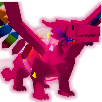 Grow a Garden Items Nightmare Rainbow Frost Dragon (HUGE) (38-40KG Age 100)