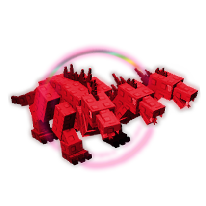 Grow a Garden Items Nightmare Rainbow Hydra (HUGE) (39-40KG Age 100)