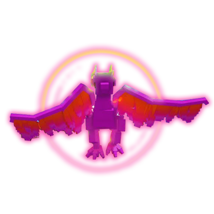 Grow a Garden Items Nightmare Rainbow Phoenix (HUGE) (60.86KG Age 100)