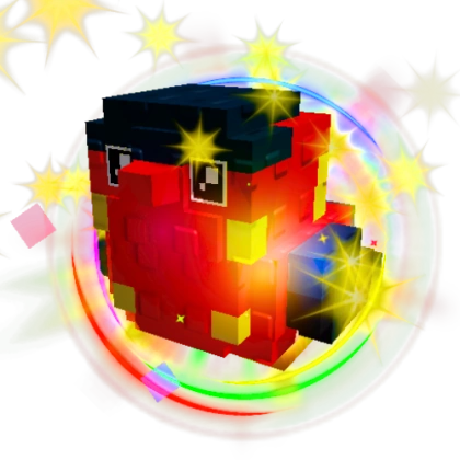 Grow a Garden Items Rainbow Gold Finch