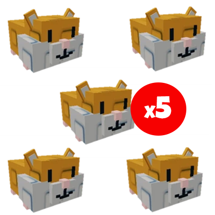 Grow a Garden Items x5 Hamster