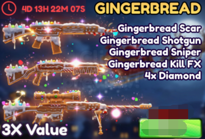 HyperShot Shop Gingerbread
