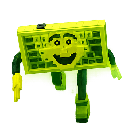 Kick a Lucky Block Shop Radioactive Guerriro Digitale(58.1T/s)