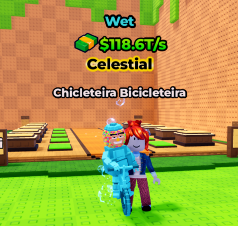 Kick a Lucky Block Shop Wet Chicleteira Bicicleteira(118.6T/s)