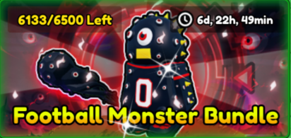 Knockout Shop Football Monster Bundle