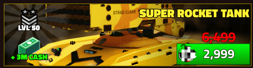 Military Tycoon Super Rocket Tank