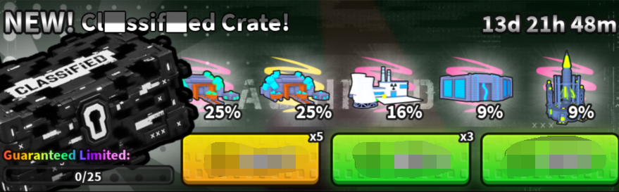 Mini War Shop Classified Case*5