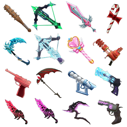 Murder Mystery 2 Items Top MM2 Items Bundle