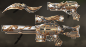 Murderers VS Sheriffs Duels Items Gaged-White