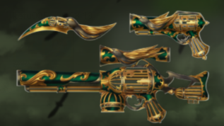 Murderers VS Sheriffs Duels Items Gaged-Green