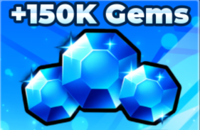 Muscle Legends +150K Gems