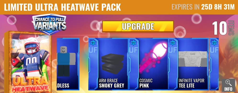 NFL Universe Football Ultra Heatwave Pack