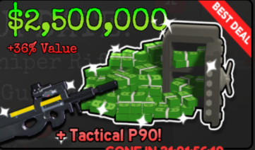 OHIO 2500K+Tactical P90(Limited time)