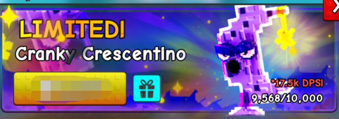 Plants vs Brainrots Shop Cranky Crescentino