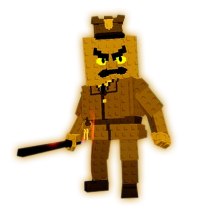 Plants vs Brainrots Shop Gold Wardenelli Brickatoni