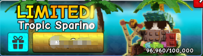 Plants vs Brainrots Shop Tropic Sparino