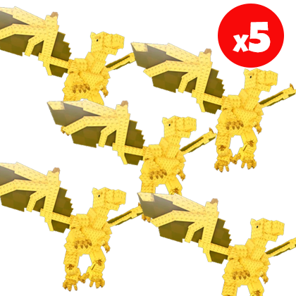 Plants vs Brainrots Shop x5 Gold Dragon Cannelloni