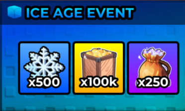 Raise Animals Shop Ice Age Event