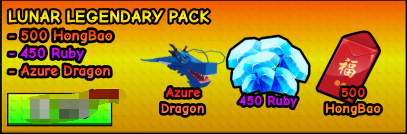 Raise Animals Shop Lunar Legendary Pack