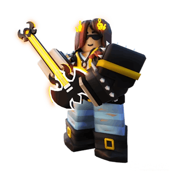 BedWars Rockstar Melody（Melody Skin）