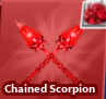 Blade Ball Chained Scorpion(Finisher)