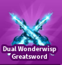 Blade Ball Dual Wonderwisp Greatsword