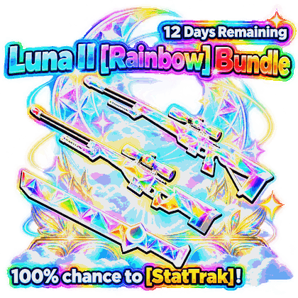 Sniper Arena Shop Luna Ⅱ (Rainbow)Bundle