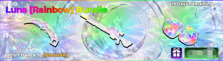 Sniper Arena Shop Luna(Rainbow)Bundle