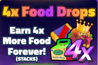 SpongeBob Tower Defense Shop 4x Food Drops