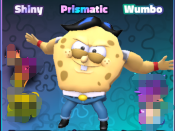 SpongeBob Tower Defense Shop Blackjack SquarePants(Shiny Wumbo)