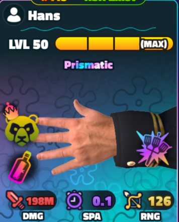 SpongeBob Tower Defense Shop Hans