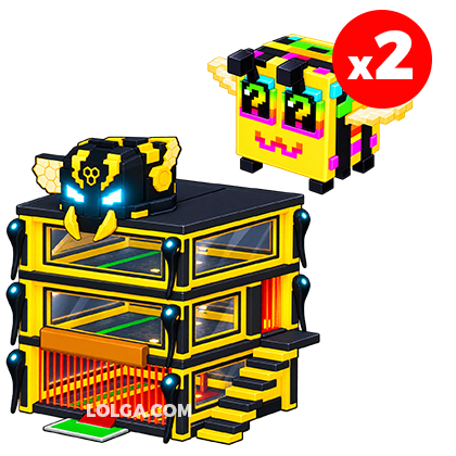 Steal a Brainrot Shop Bee Emperor Base+2 Premium Bee Blocks