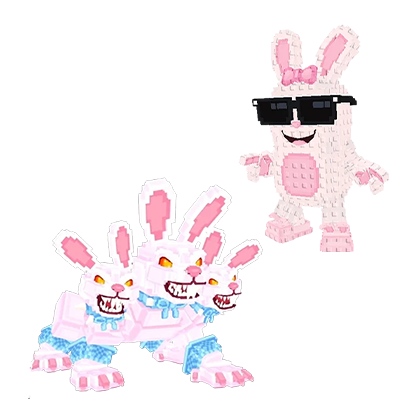 Steal a Brainrot Shop Boppin Bunny + Hydra Bunny Bundle