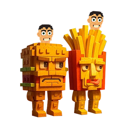Steal a Brainrot Shop Burguro And Fryuro(Skibidi Traits)